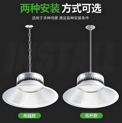 led工矿灯吊铑֐杆安?png